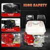 Ringmaster 6.5HP 200CC Gas Engine Horizontal Shaft Motor, 4-Stroke OHV
