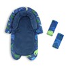 Baby Car Seat Head Support with Extra Headrest, 2-in-1 Babybody