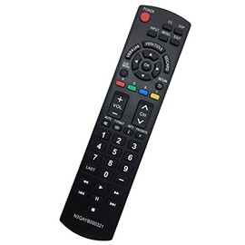 N2QAYB000321 Remote Compatible with Panasonic LCD Plasma TV TC-26LX14 TC-L26X1 TC-32LX14 TC-L32C12K TC-L32C12N TC-L32G1 TC-L37S1 TC-P42X1N TC-P46S1 TC-P50C1 TC-P50X1N TC-P54S1 TC-P58S1 TC-P65