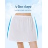 BEAUTELICATE Women's Half Slip 100% Cotton Vintage Underskirt Extender Bridal