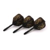 CUESOUL ROST Integrated Dart Shaft and Flights,big wing shape,Set of