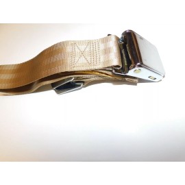 International Harvester Scout 80 800 Period Correct Latch Lap Seat Belt Kit Tan