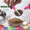 Magnetic Measuring Spoons Set of 9 Stainless Steel Dual-Sided Stackable