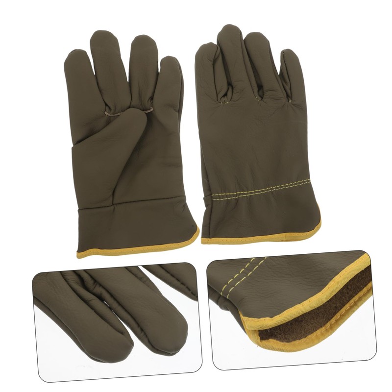 ULTECHNOVO 1 Pair High Heat Resistant Welding Gloves for Electricians