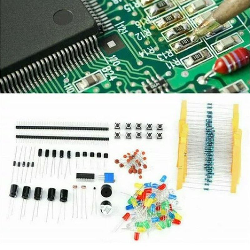 Electronics Kit Starter Fun Assortment Development Component with 830 Hole