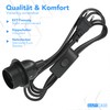 E27 Lamp Socket with 3.5 m / 5 m Cable,
