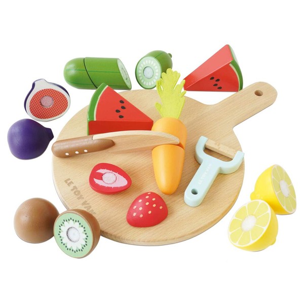 Le Toy Van Chopping Board with Super Food