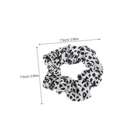 Baluue Elegant Hair Bands Ponytail Holders for Women Girls Soft Elastic Hair Ties Animal Print Fashion