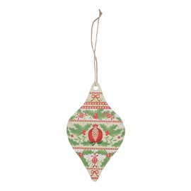 Talking Tables 8 x Folklore String Christmas Gift Tags 10cm x 5cm Secret Santa Birthday Gift Tags Tie String Labels Labels