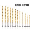 NEIKO 10038A Left Hand Drill Bit Set | 13 Piece