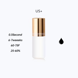 Lash Low Humidity Volume Eyelash Lash Extensions Sensitive 5ml Glue Waterproof Long Lasting High Quality Adhesive Eyelashcolor: US+ 0.3s
