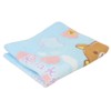 Rilakkuma Face Towel with Pile Dye Print