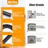 BESy Black Brass 2 In 1 Function Handheld Shower Head