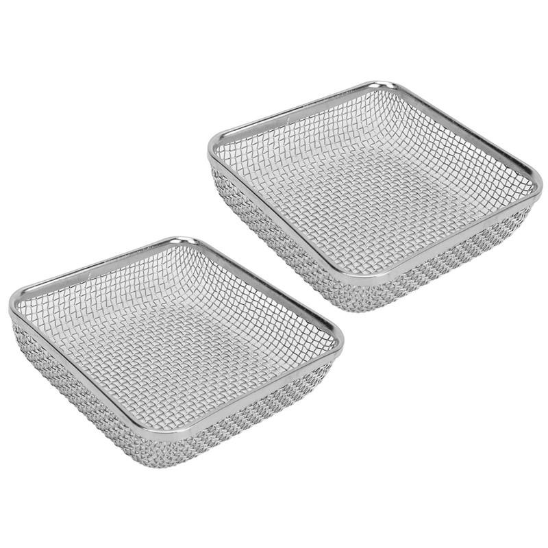 2Pcs RV Furnace Vent 4.5 X 4.5in Heavy Duty Stainless
