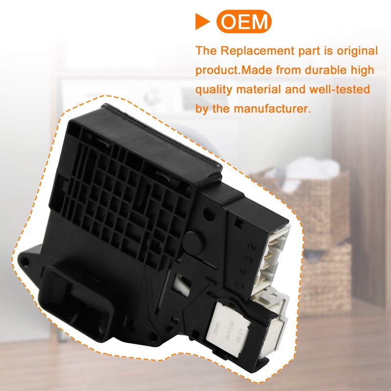 EBF61315802 Washer Door Lock Switch Assembly - Exact for L.G