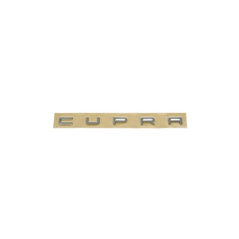 Seat 6LL853687739 Cupra Lettering Rear Tailgate Tuning Emblem Chrome