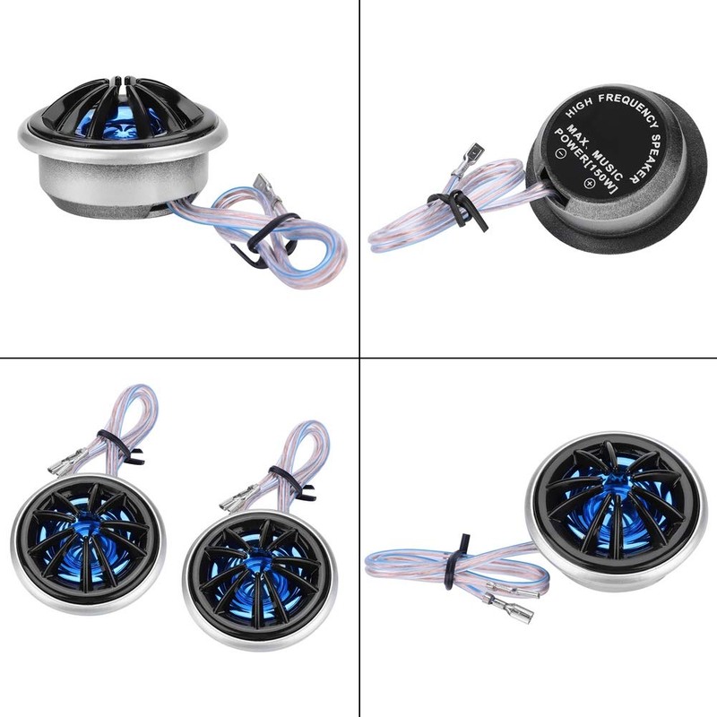EBTOOLS Car Tweeter Speaker, Car Speaker, 1 Pair of Car