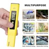 Digital ph Meter, 0.00-14.00 High Precision pH Pen, Auto Calibration