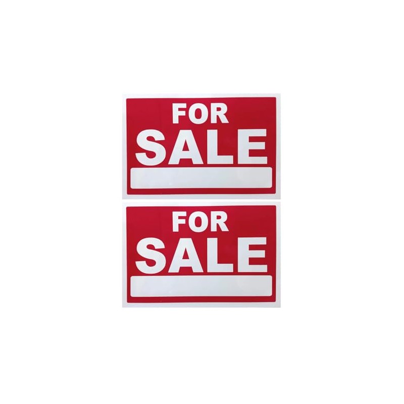 For Sale Sign 20 x 30 CM (7.87IN x 11.8IN)