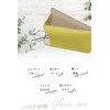 [nicolde] Leather Eyeglass Case, Stylish, Slim Eyeglass Case Convenient for