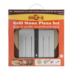 Mr. Bar-B-Q 06187X Grill Stone Pizza Set