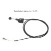 Excavator Manual Throttle Cable Controller 4m Stainless Steel Throttle Motor