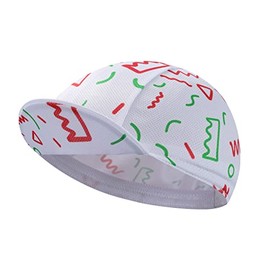 BikingBros Lightweight Summer Cycling Cap with UV Protection for Cycling Caps for Under Helmet, A4