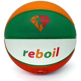 REBOIL Grip - Baloncesto de goma para niños, talla 4, regalo juvenil-711