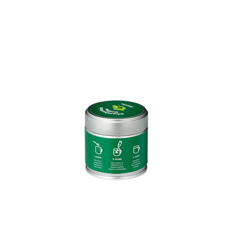 Chamberlain Coffee Polvo de té verde matcha ceremonial, té verde