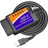 ELM327 OBD2 to USB ELM327 OBD2 Adapter Code Reader Scanner