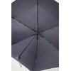 Waterfront Folding Umbrella, Rain Umbrella "Big Size Fold", Black, 24.8