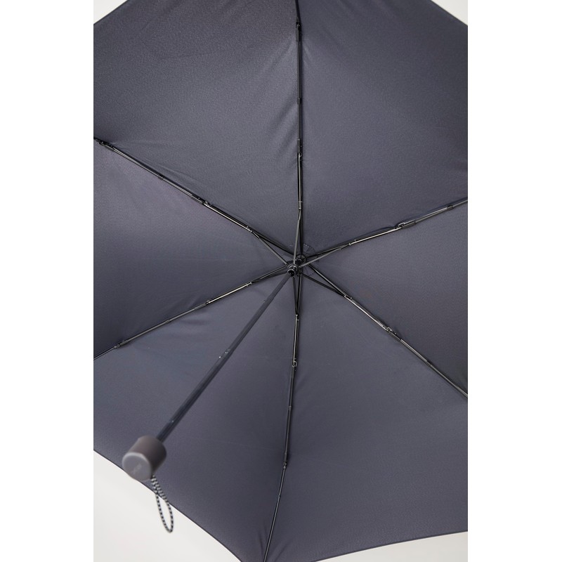 Waterfront Folding Umbrella, Rain Umbrella "Big Size Fold", Black, 24.8
