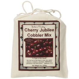 Julia's Pantry Cobbler Mix, Cherry Jubilee, 9 Ounce Gift Bag