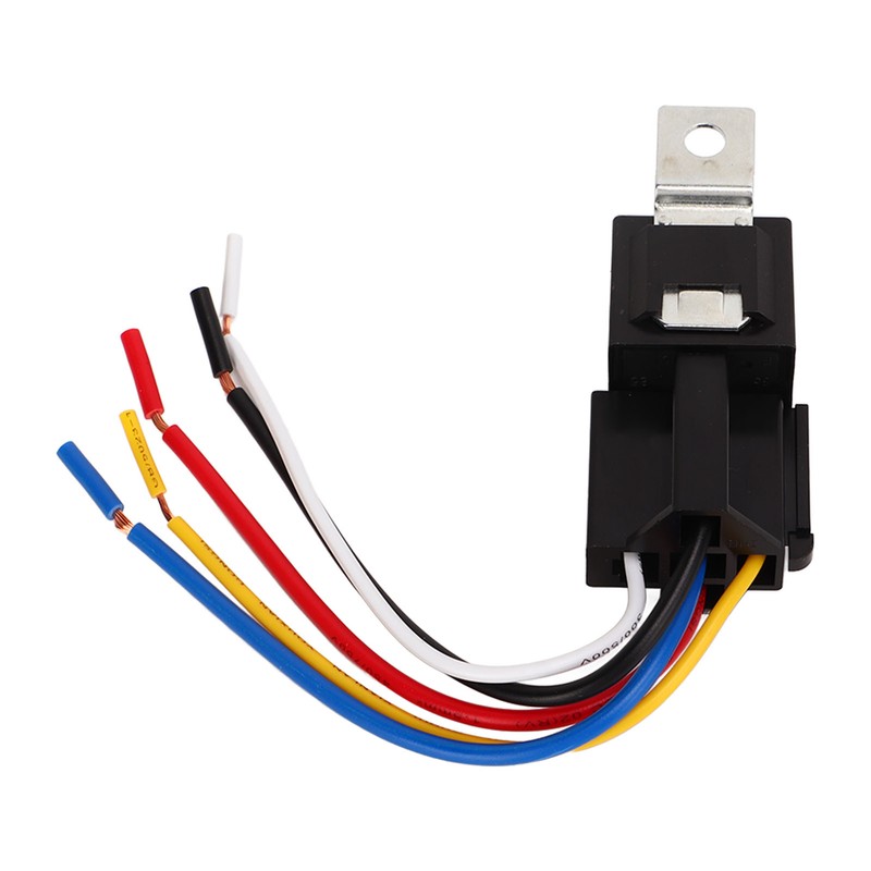 5PCS 12V 40A Automotive Relay with Wire Harness 5 Pin
