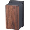 Yamazaki 3412 Outlet Guard, Black, Approx. W 2.8 x D