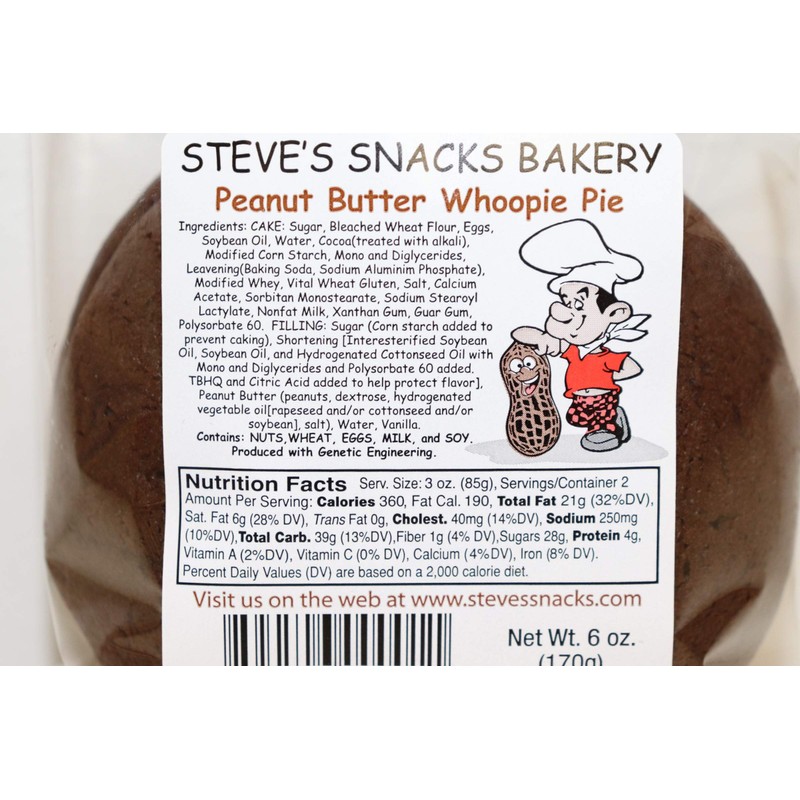 Box of Maine Peanut Butter Whoopie Pie - 8 Count