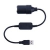 USB Cigarette Lighter Adapter - iGreely USB A Male to