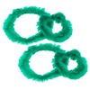 2 Pairs Bicycle Cleaning Rings (Green)