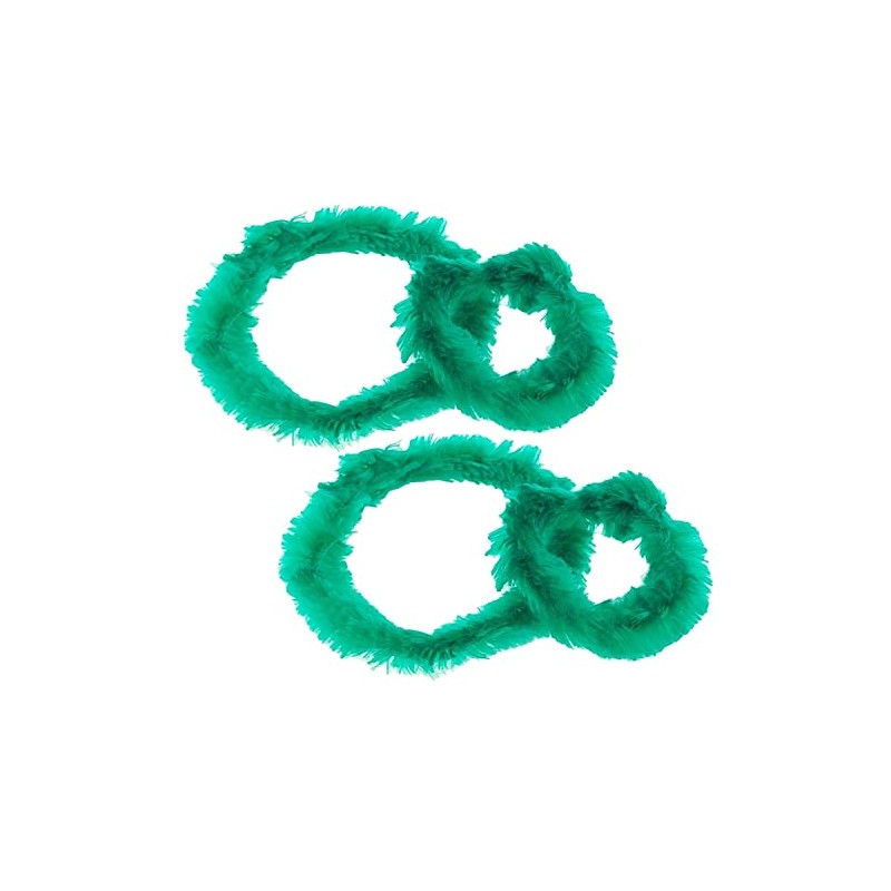 2 Pairs Bicycle Cleaning Rings (Green)