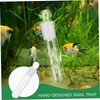 Hohopeti 2hole Fish Tank Catcher Trap for Aquariums Easy to