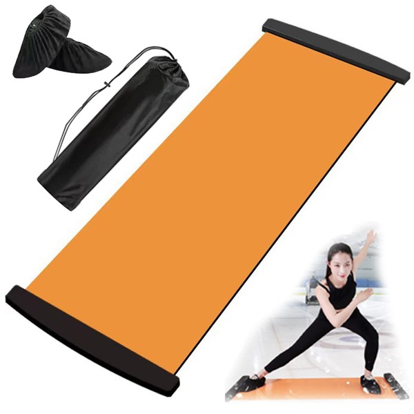 Exercise Slide Board (78" L x 20" W) with Booties,
