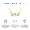MORGAN & PAIGE .925 Sterling Silver 18K Yellow Gold Plated