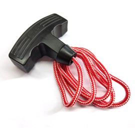 Ayellow 41A2828 Garage Emergency Release Pull Rope Cord Handle Kit Garage Opener, Red Black
