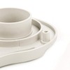 LST 2 x condensation chimney cap light grey heater for