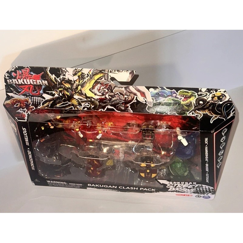 Spin Master Bakugan Street Brawl Clash Pack 6 Battle League