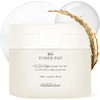 [NATURECLASS] R0 Rice Toner Pads |Seamless Cellulose Gel | Zero Irritation Hydration | Rice-Peptide Complex for Soothing,Nourishing | Vegan & Biodegradable | Korean Skincare | 80 Pads