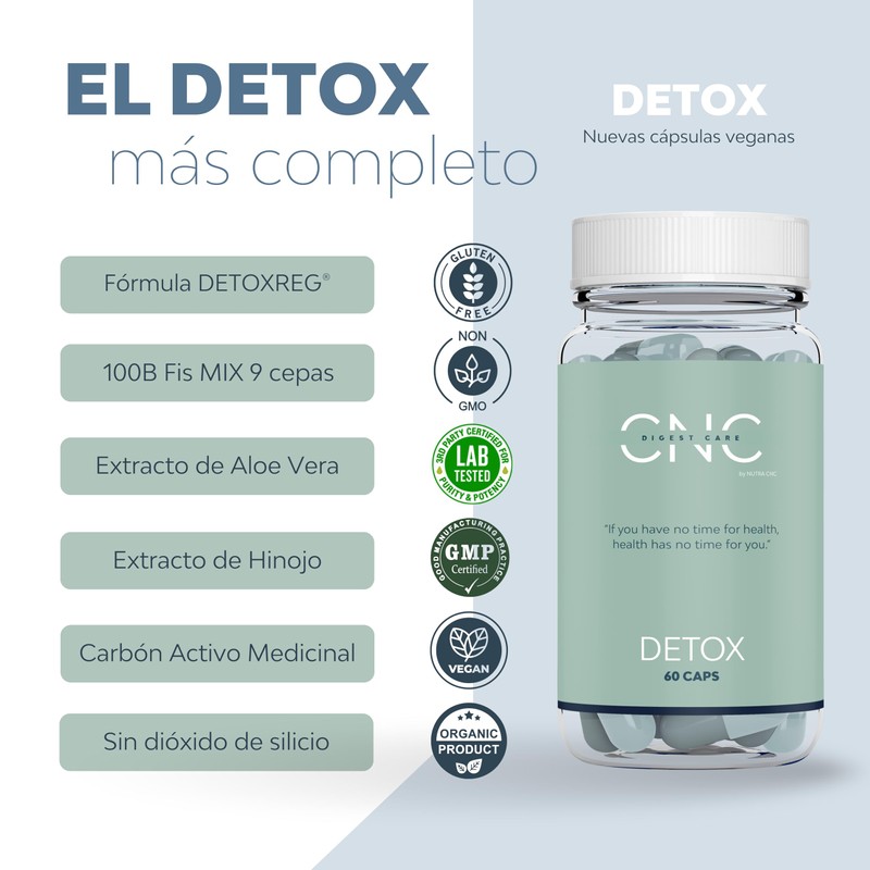 CNC Detox - 100 Billion CBE Probiotics from 9 Strains
