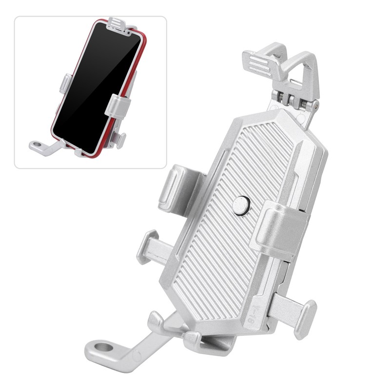 Scooter Phone Holder Adjustable Navigator Mount Clip Stand Bracket for