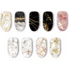 Rainbow Decal Nails Sticker Nails Tatto Uñas 9 Planillas Marmol