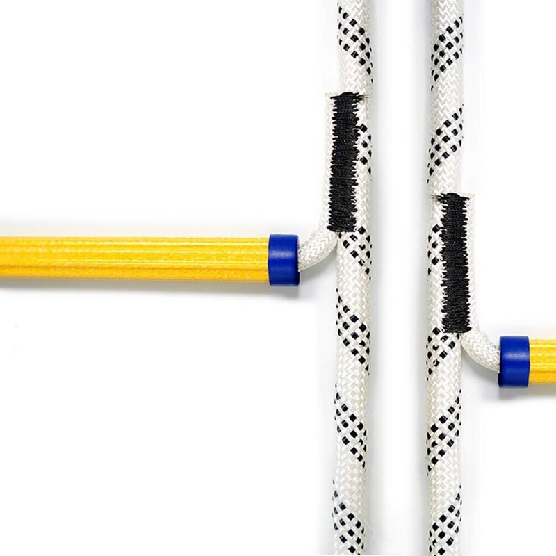 Aoneky 5.9 ft Nylon Climbing Rope Ladder for Kids or
